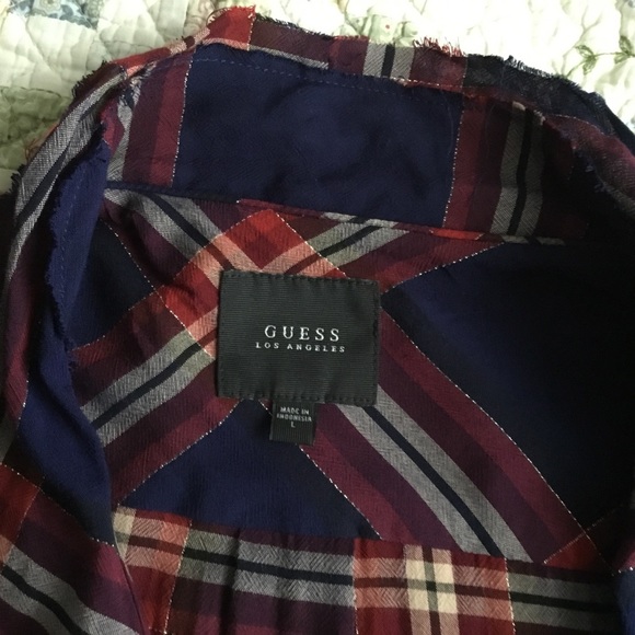 Guess plaid cardi/tunic - Picture 5 of 7